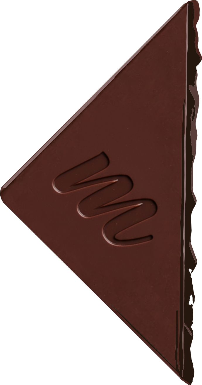 Left chocolate piece
