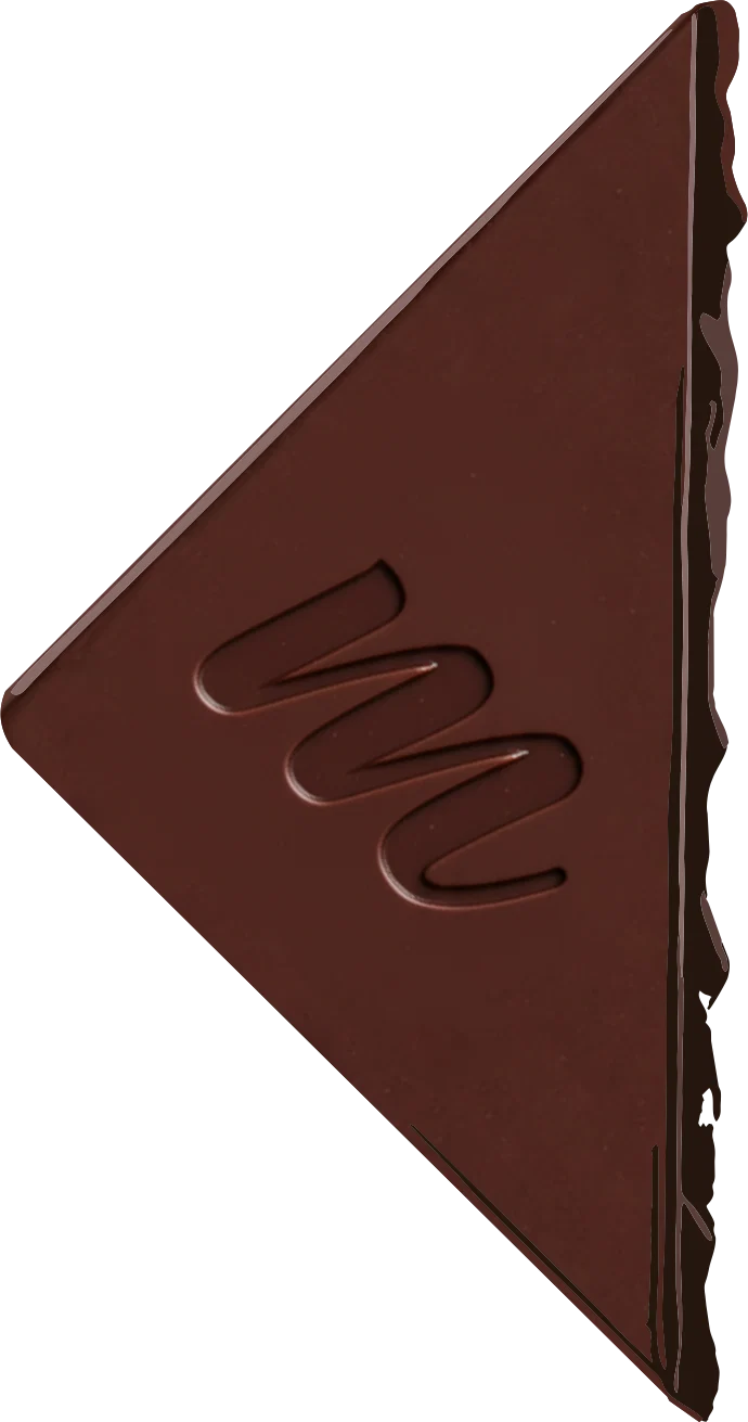 Left chocolate piece